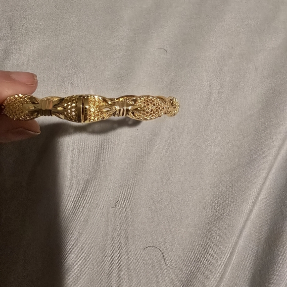 21kgp Dubai Jewelry -Elegant Gold Women's Bracelet - Picture 5 of 7